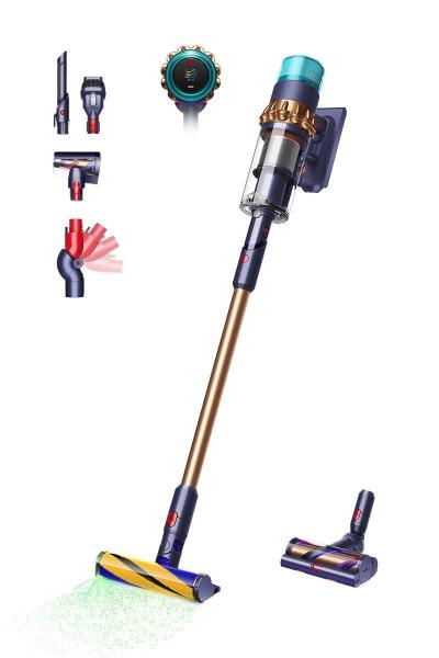 BAZAR - Dyson Gen5detect Absolute pruská modrá/ měděná,  tyčový vysavač,  opraveno,  použito