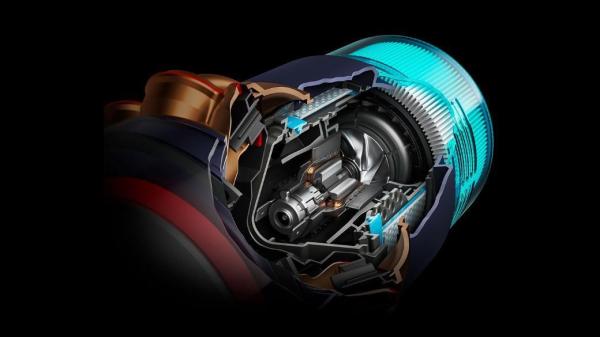 BAZAR - Dyson Gen5detect Absolute pruská modrá/ měděná,  tyčový vysavač,  opraveno,  použito3