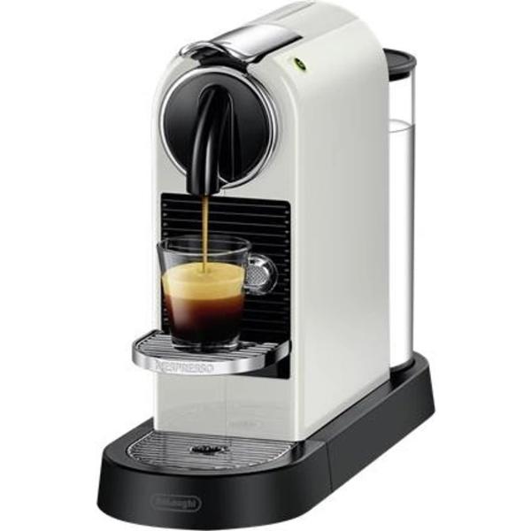 BAZAR - DeLonghi Nespresso Citiz EN 167.W,  kapslový kávovar bílý,  19 bar,  Thermoblock,  1 l nádrž - Poškozený obal (Kompl