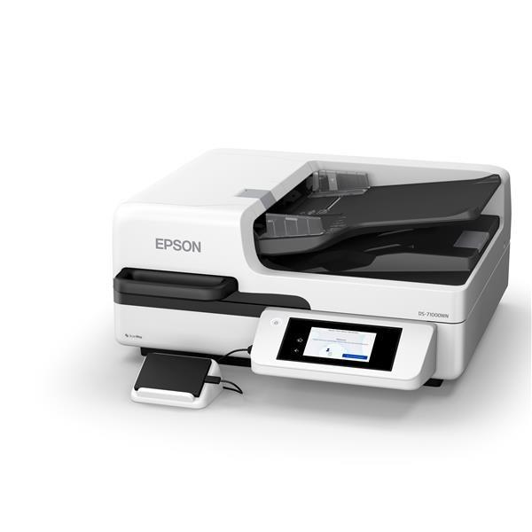 EPSON skener WorkForce DS-71000WN,  3 roky záruka po reg.