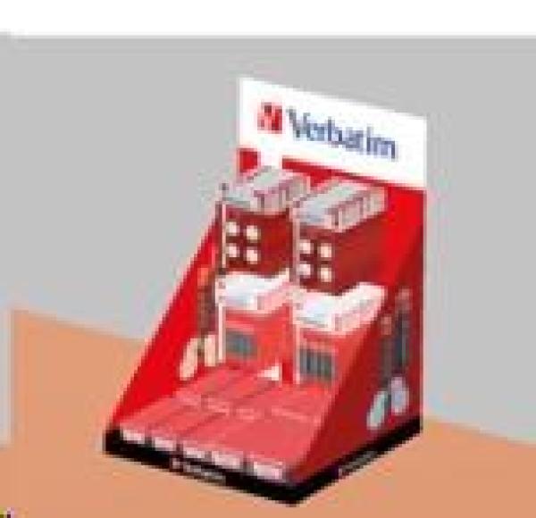 VERBATIM Battery stand (EE) /  stojánek - propagační materiál