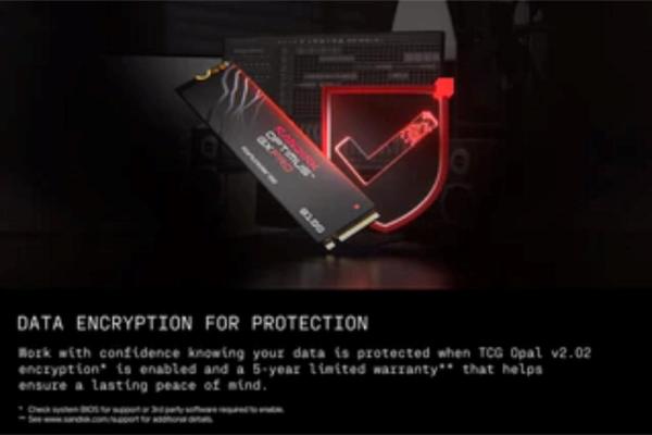 SANDISK SSD OPTIMUS GX PRO 8100 NVMe 1TB PCIe,  Gen4,  (R:14900,  W:11000MB/ s),  bez chladiče2