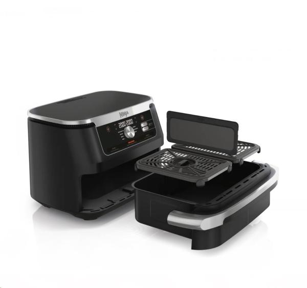 Ninja AF500EU Foodi FlexDrawer horkovzdušná fritéza 10, 4 l,  DualZone,  MegaZone,  7v13