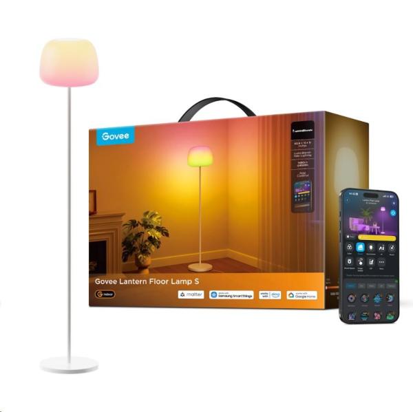 BAZAR - Govee Lantern RGBICWW stojací lampa,  Matter - Poškozený obal (Komplet)