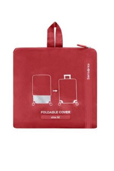 Samsonite TA REVOLUTION FOLDABLE LUGGAGE COVER M RED1