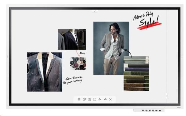 86" LED Samsung WM85FX-Flip Pro, UHD, 450cd, 12/ 7