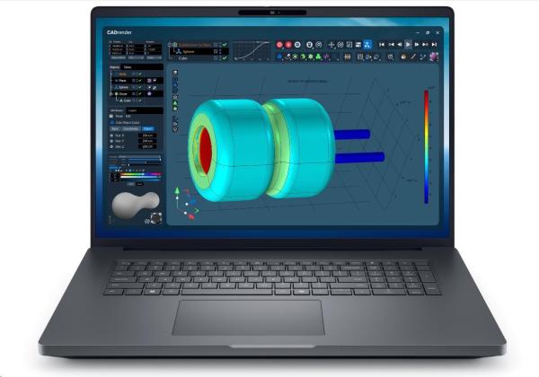 DELL NTB Pro Max Plus 18 MB18250/ U9-285HX/ 64GB/ 1TSSD/ 18" QHD+/ IR Cam/ NVI RTX 3000/ No AC Adapt/ WLAN/ Bck Kb/ W11P/ 3Y PS NBD