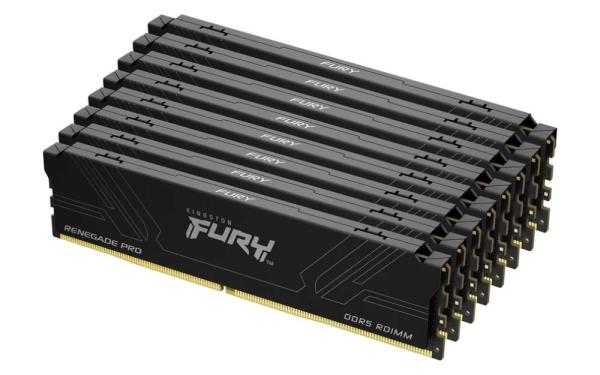 Kingston FURY Renegade Pro/ DDR5/ 256GB/ 7200MHz/ CL38/ 8x32GB/ Black
