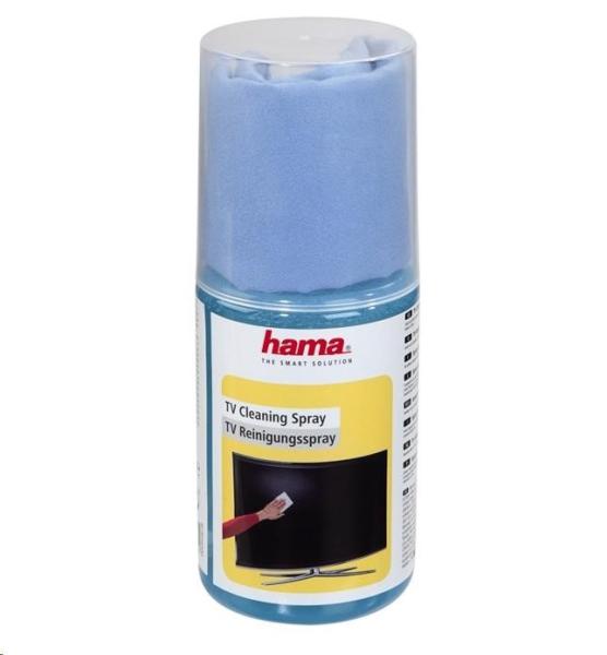 Hama TV čistiaci sprej,  200 ml,  vrátane utierky