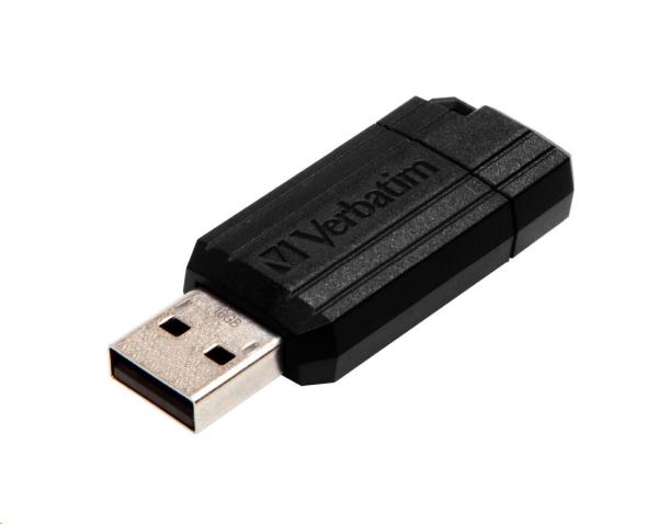 VERBATIM Flash disk 16 GB Store "n" Go PinStripe,  čierny3
