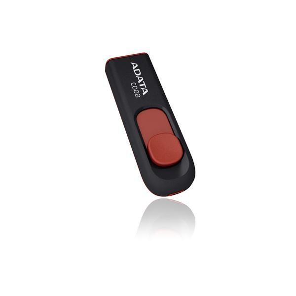 ADATA Flash Disk 32GB C008,  USB 2.0 Klasická,  čierna