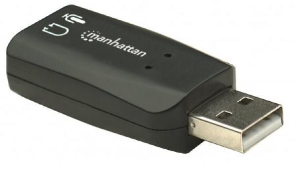 MANHATTAN Zvuková karta USB 3-D Sound Adapter1