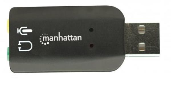 MANHATTAN Zvuková karta USB 3-D Sound Adapter6