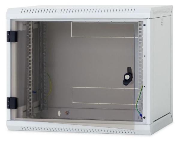 19" jednodielny rack TRITON 9U/ 400 mm,  odnímateľné bočné kryty