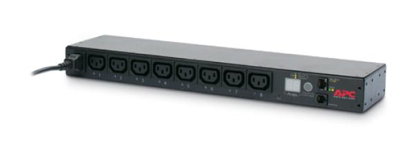 APC Rack PDU,  prepínaná,  1U,  12A/ 208V,  10A/ 230V,  (8)C13,  IEC-320 C14 1.98m