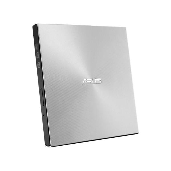 ASUS DVD ZenDrive SDRW-08U9M-U SILVER,  externá tenká DVD-RW,  USB Type-C/ Type-A,  M-DISC3
