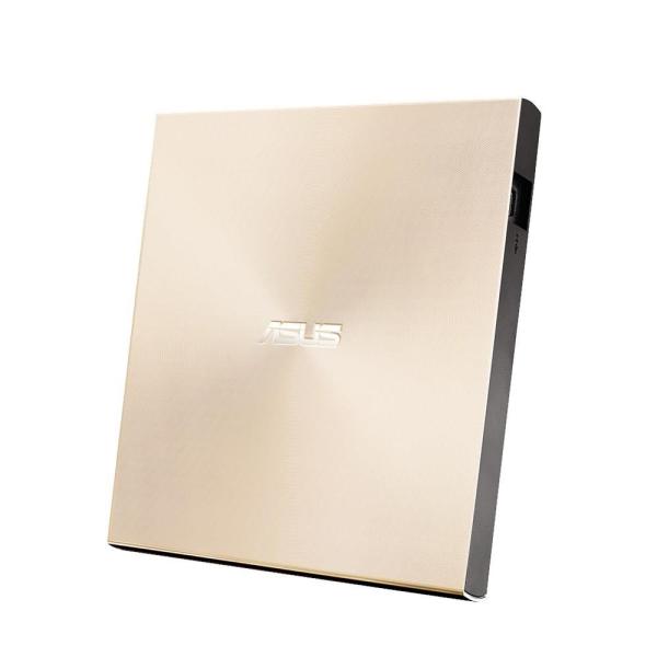 ASUS DVD ZenDrive SDRW-08U9M-U GOLD,  externá tenká DVD-RW,  USB Type-C/ Type-A,  M-DISC1