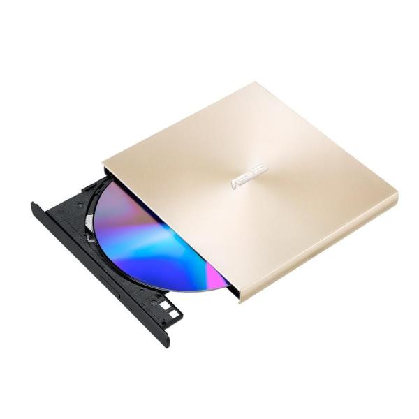 ASUS DVD ZenDrive SDRW-08U9M-U GOLD,  externá tenká DVD-RW,  USB Type-C/ Type-A,  M-DISC5
