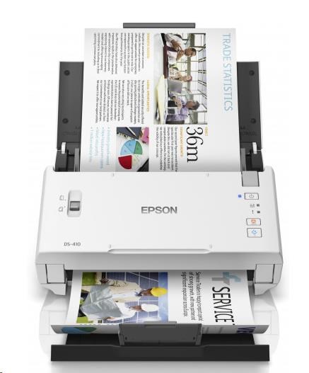 Skener EPSON WorkForce DS-410,  A4,  50x1200dpi,  USB 2.0,  3 roky záruka po reg.0 