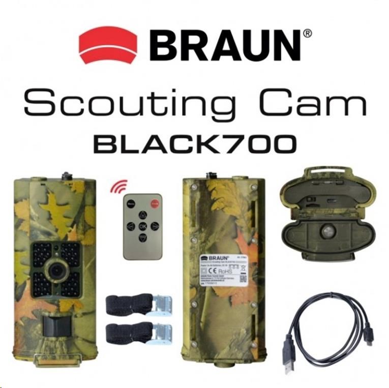 Braun fotopast ScoutingCam Black 7002 