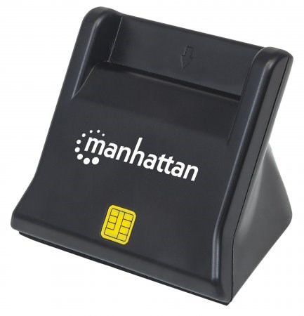 MANHATTAN Čítačka kariet/ SIM,  kontaktná,  čierna0 