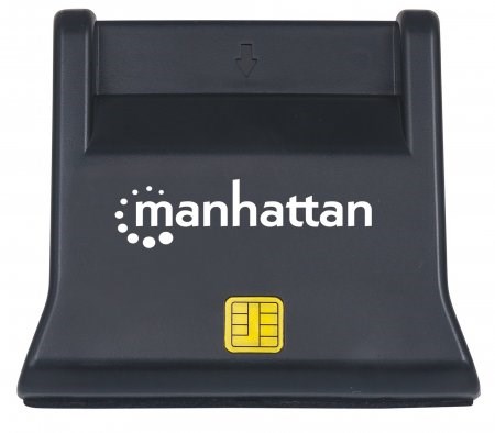MANHATTAN Čítačka kariet/ SIM,  kontaktná,  čierna2 