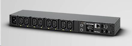 CyberPower Rack PDU,  prepínané a merané,  1U,  16A,  (8)C13,  IEC-320 C201 