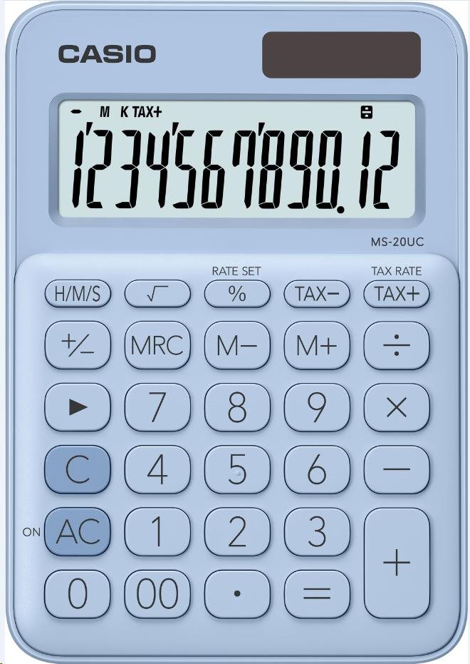 CASIO kalkulačka MS 20UC LB,  Stolní kalkulátor1 