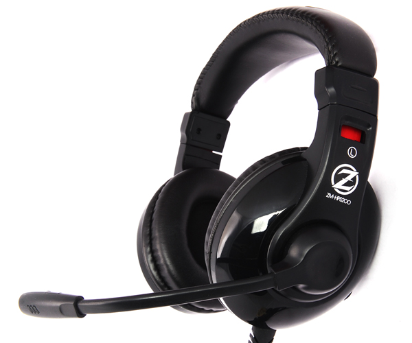Zalman headset ZM-HPS200 /  herní /  náhlavní /  drátový /  40mm měniče /  2x 3, 5mm jack0 