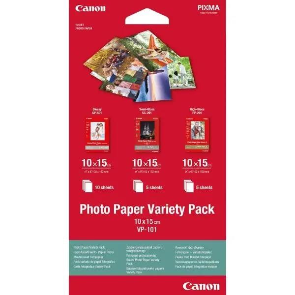 Canon Photo Paper Variety Pack 10x15cm VP-1010 