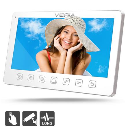 Veria LCD monitor videotelefonu  7070B bílý1 