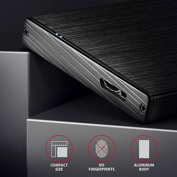 AXAGON EE25-XA6,  USB 5Gbps - SATA 6G,  2.5