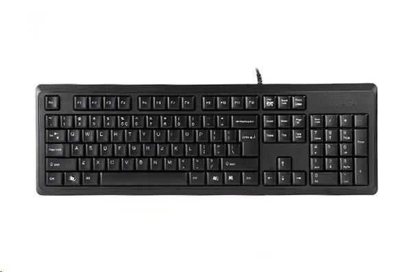 A4tech KR-92,  klávesnice,  CZ/ US,  USB,  černá0 