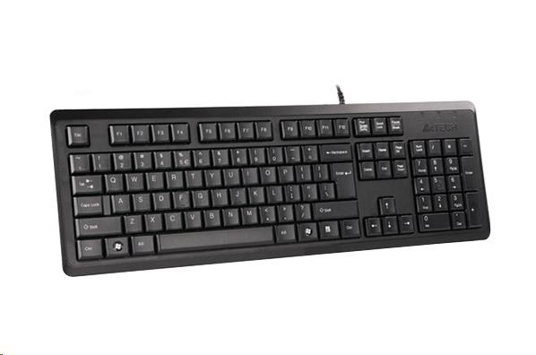 A4tech KR-92,  klávesnice,  CZ/ US,  USB,  černá1 