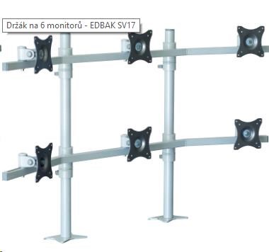 Držák na 6 monitorů - EDBAK SV170 