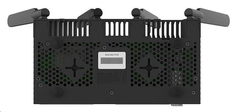 MikroTik RouterBOARDRB RB4011iGS+5HacQ2HnD-IN,  štvorjadrový 1.4GHz CPU, 1GB RAM, 10xLAN, 1x SFP+,  Wi-Fi 2.4+5GHz (2033Mbps2 