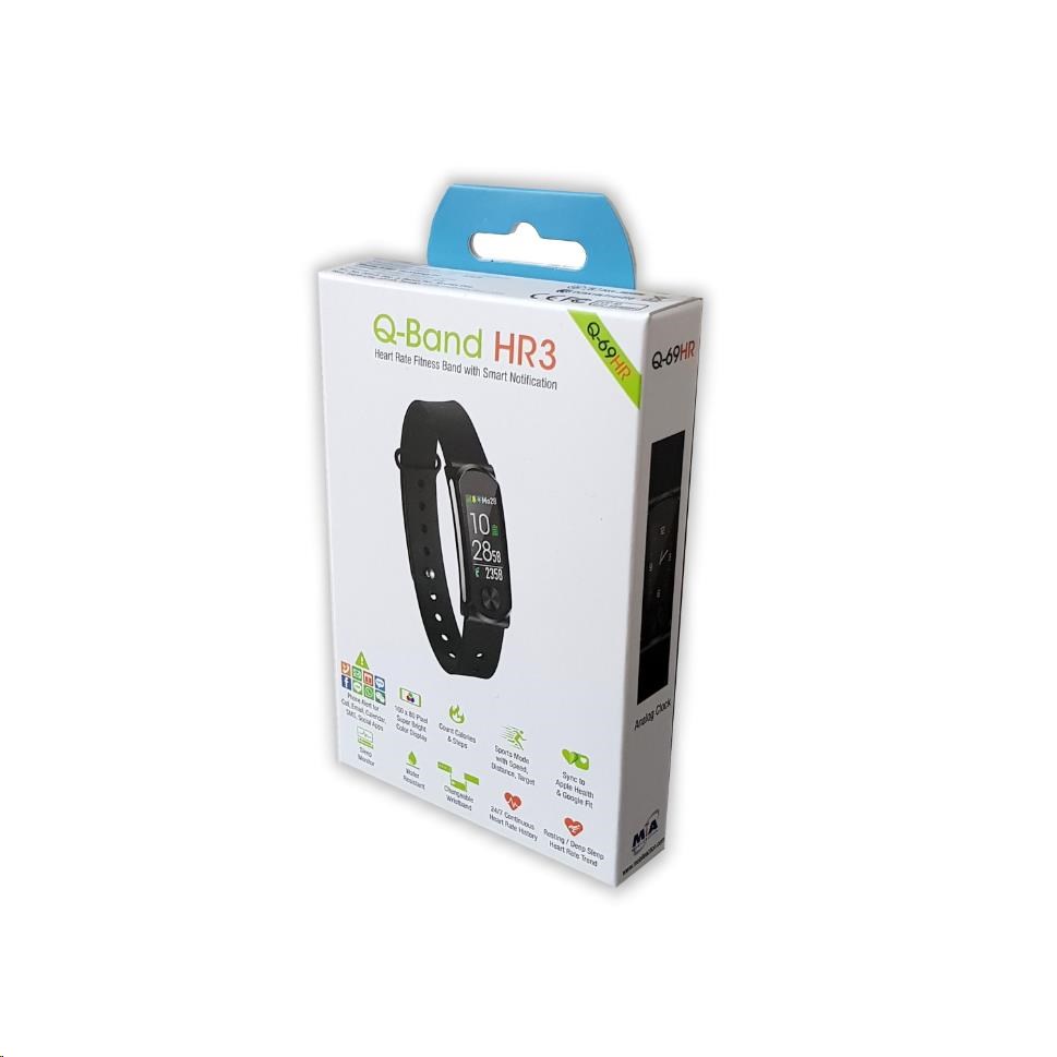 GARNI Q-69HR - fitness náramek s barevným TFT LCD displejem5 