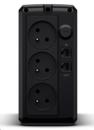 CyberPower UT GreenPower Series UPS 650VA/ 360W,  české zásuvky1 
