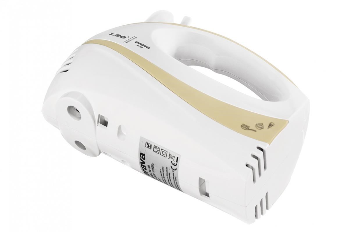Orava SL-109 ruční šlehač,  300 W,  pulzní spínač,  75 dB,  5 rychlostí,  krémová /  bílá3 