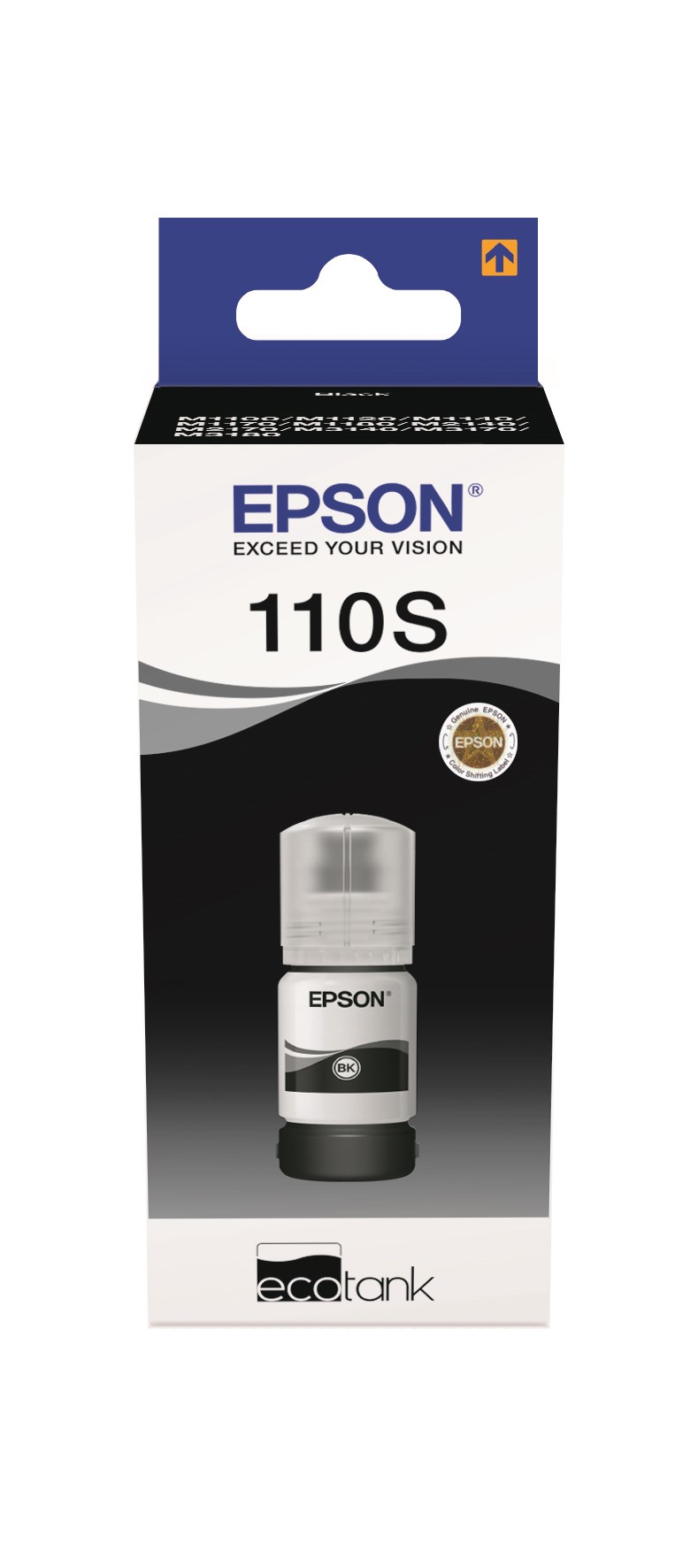 Čierny atrament EPSON EcoTank MX1XX Series Black Bottle L (2000 strán)0 