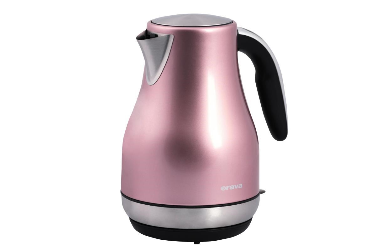 Orava VK-3715 Pink rychlovarná konvice,  1850-2200 W,  designová,  1.7 l,  automatické vypnutí,  růžová2 
