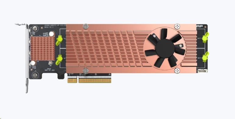 QNAP QM2-4P-384 rozšiřující karta 4xM.2 NVMe 2280 PCIe Gen3x4 pro PC i NAS2 