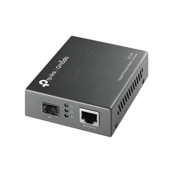 TP-Link OMADA MC220L media konvertor v.5.20 (P/ N:1706502107) (1xGbE,  1xSFP,  MM/ SM,  550nm/ 1310nm,  550m/ 20km)0 