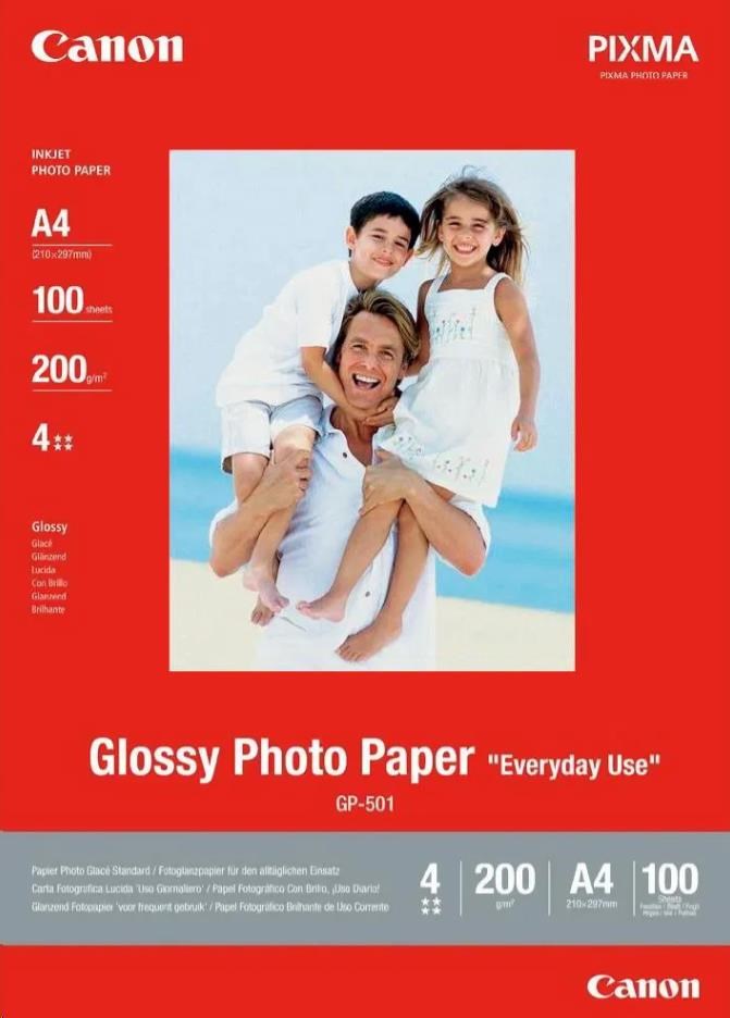 Canon PAPIER BJ MEDIA GP-501 A4 100 LISTOV0 