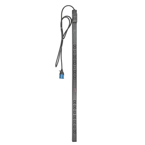 APC Rack PDU,  Basic,  ZeroU,  32A,  230V,  (20)C13 a (4)C19,  IEC-309 32A 2P+E 3m0 