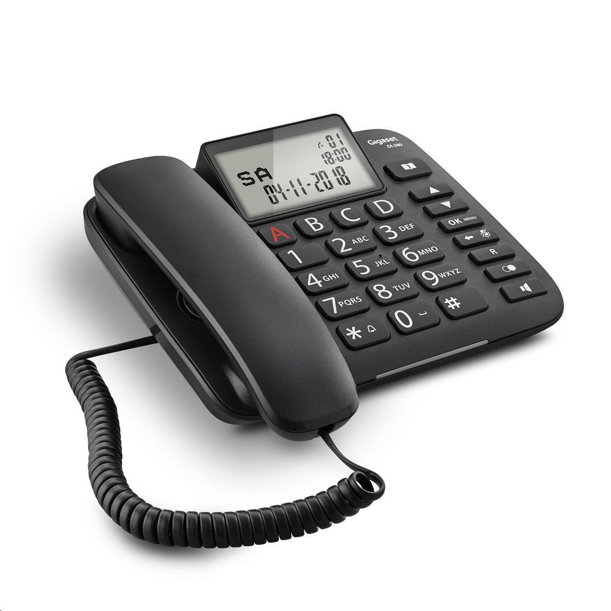 Gigaset DL380 čierny1 