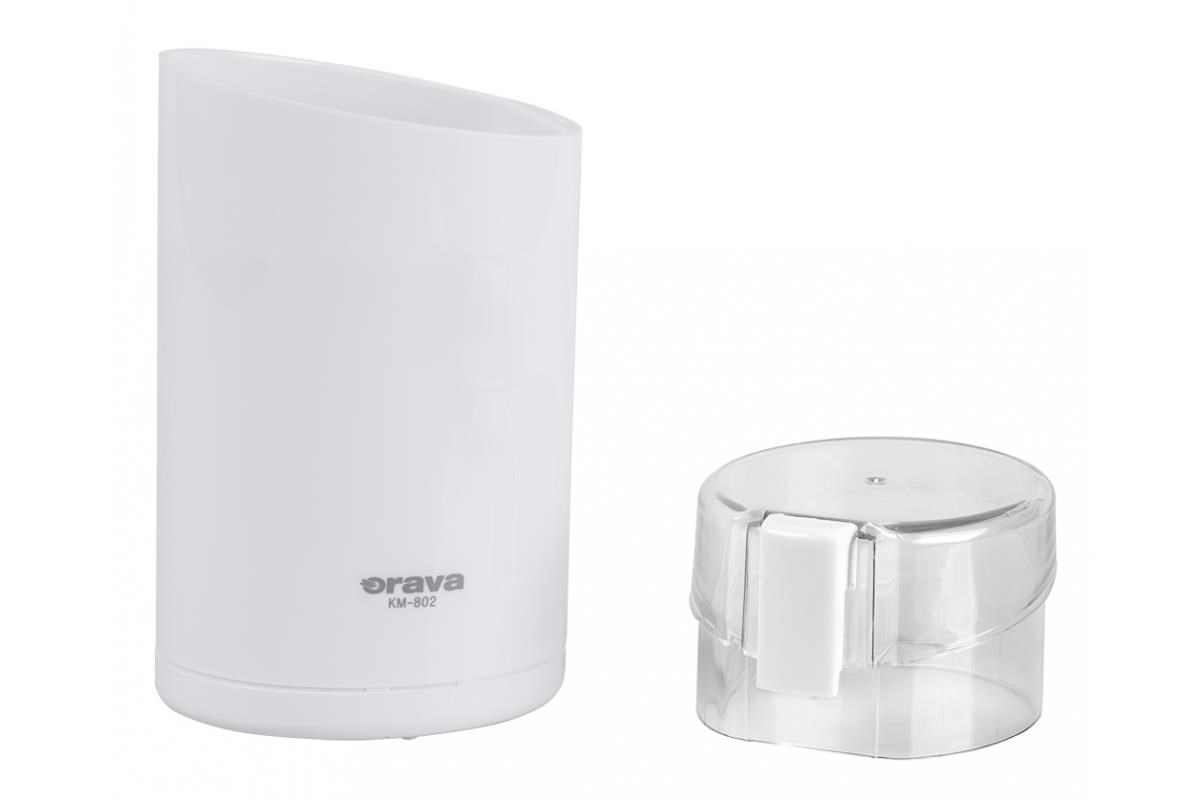 Orava KM-802 mlýnek na kávu,  130 W,  nůž z kvalitní oceli,  objem 50g,  bílá1 