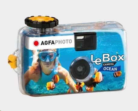 Agfaphoto LeBox Ocean 400/ 27 - jednorázový analogový fotoaparát0 