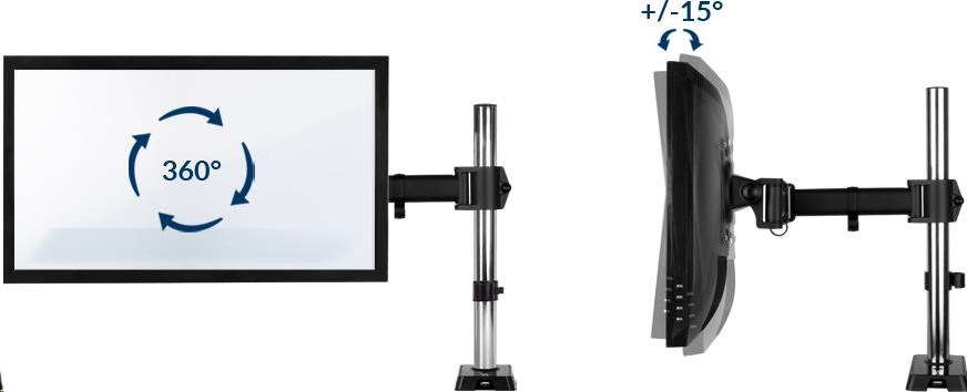 Držiak stola ARCTIC Z1 (Gen.3) pre 1x LCD do 43