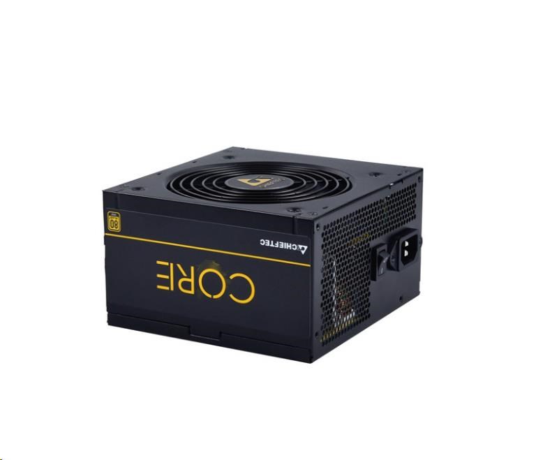 CHIEFTEC zdroj Core Series BBS-500S,  500W,  120mm fan,  80+ Gold3 